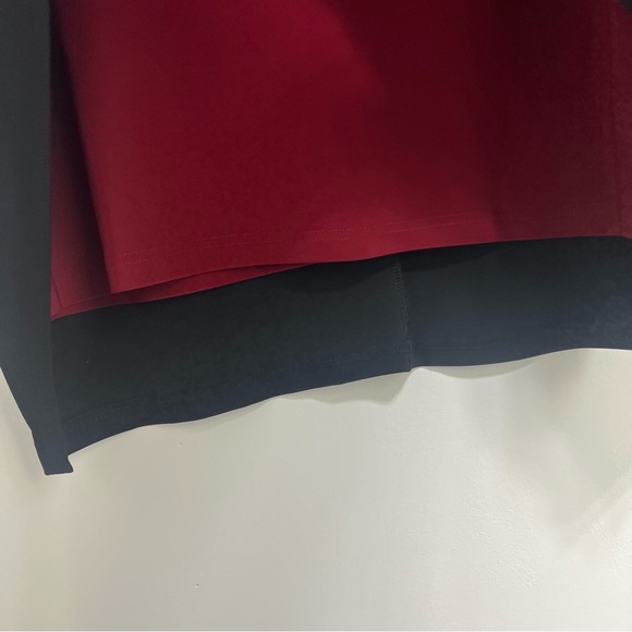 Sympli Scarlet Black Spandex Blend Matrix Stretch  Skirt - Picture 5 of 10